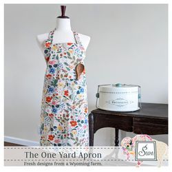 Pattern: The One Yard Apron by Sewn Wyoming