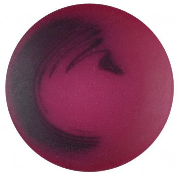Pink Polyester Button with Shank 20mm