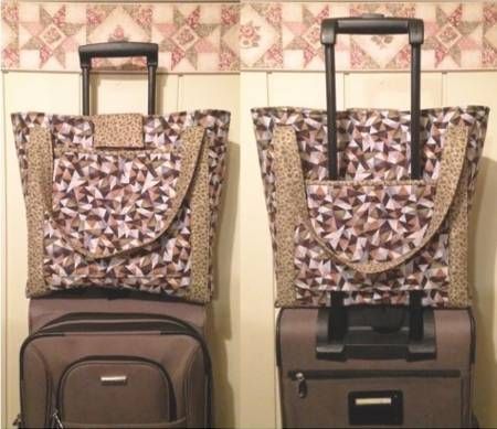 Project Pattern: Luggage Rider Carry-On Bag Cut Loose Press