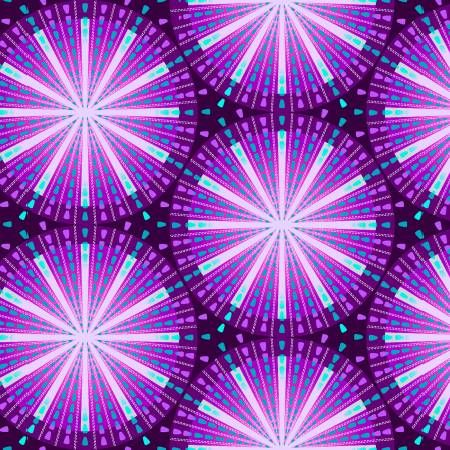 Purple Starbursts Pearlescent Geo Pop Pearl