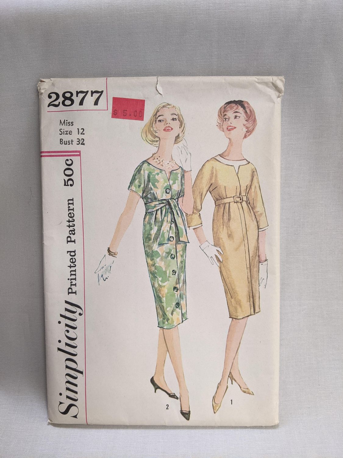 Pattern: Vintage Simplicity #2877 dress pattern