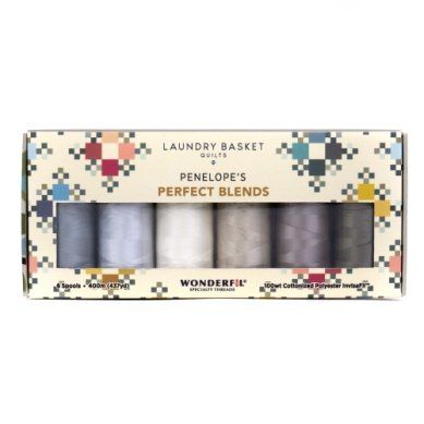 Penelopes Perfect Blends Thread Set 6 pack 100wt 400m