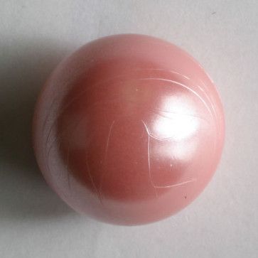 Pink Polyamide Fashion Button 8mm