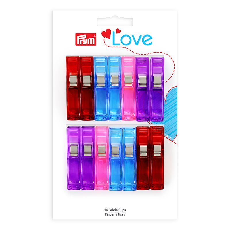 Prym Fabric Clips Large 14 ct