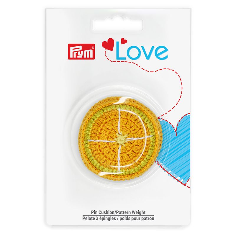 Prym Pin Cushion/Pattern Weight Orange