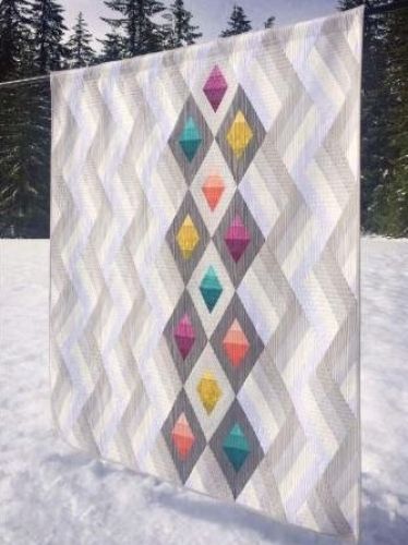 Quilt Pattern: Cut Loose Press Woven Jewelbox 59" x 72"