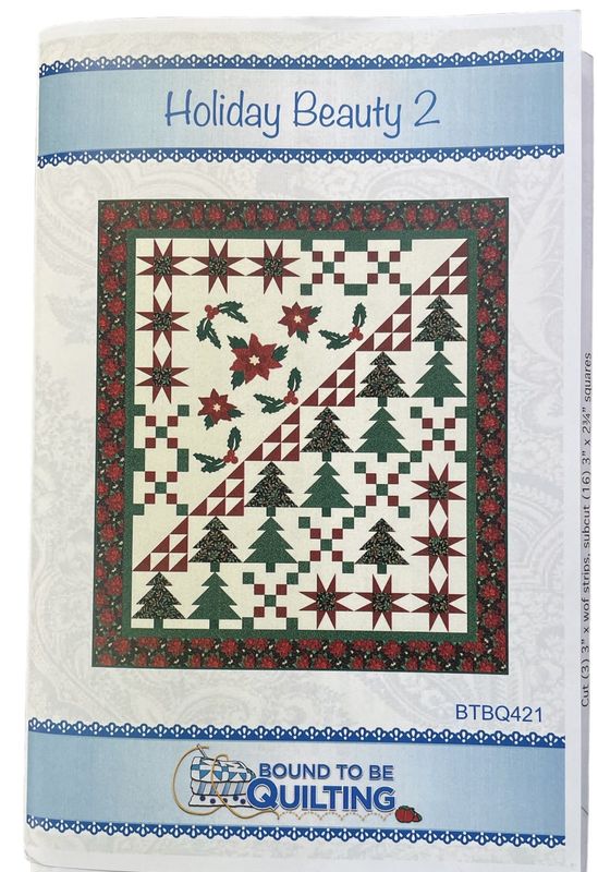 Quilt Pattern: Holiday Beauty 2 88" x 100"
