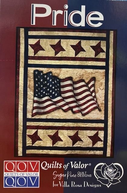 Quilt Pattern: Pride for Villa Rosa Designs