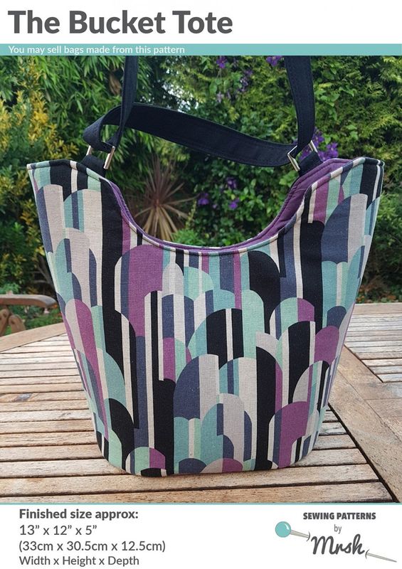 Project Pattern: The Bucket Tote Sewing Pattern