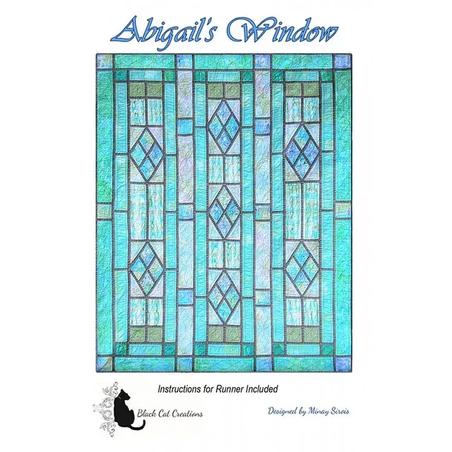 Quilt Pattern: Abigail's Window 58" by 78"