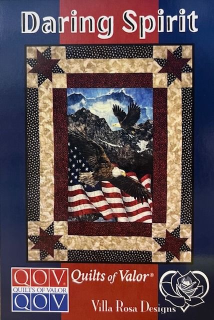 Quilt Pattern: Daring Spirit for Villa Rosa Designs