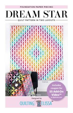 Quilt Pattern: Dream Star Quilt Quilting Elissa