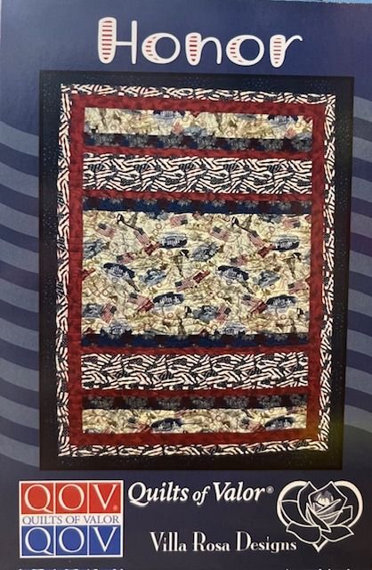 Quilt Pattern: Honor for Villa Rosa Designs