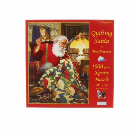 Quilting Santa Puzzle 1000pc