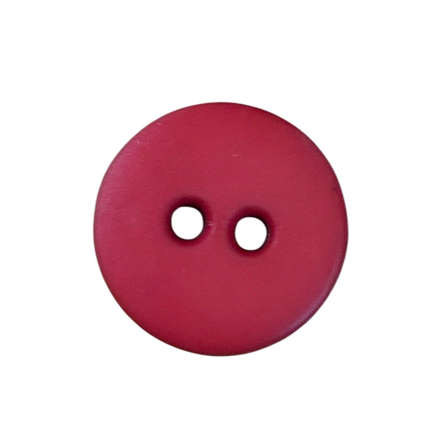 Red Fashion Button 1/2"