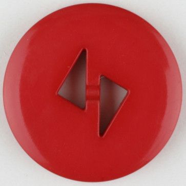 Red Fashion Button 2 Holes 18mm