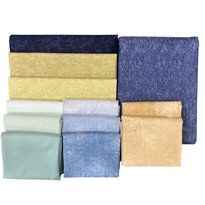 Quilt Kit: Amanda Murphy Starlight Quilt w/ Substitutions 65.5" x 85.5"