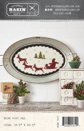 Quilt Pattern: Buttermilk Basin Dash away all CLEARANCE