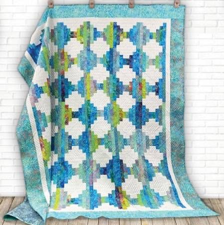 Quilt Pattern: Cut Loose Press Jelly Roll Blues Pattern