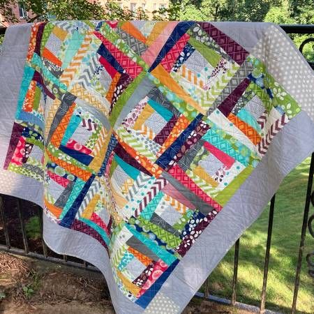 Quilt Pattern: Cut Loose Sweet Sixteen Quilt Pattern