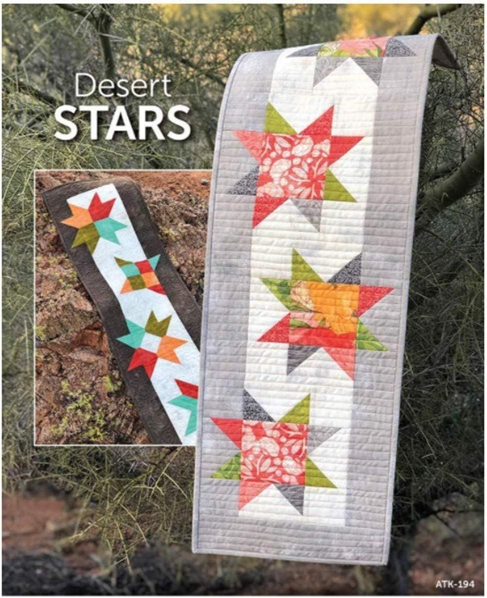 Quilt Pattern: Desert Stars Table Runner 12"x41"