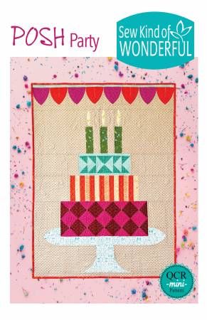 Quilt Pattern: Posh Party 28" x 38"