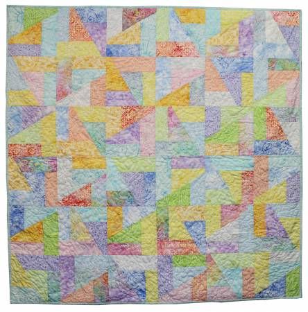 Quilt Pattern: Scrap Baby With Cuddle Backing Quilt Pattern
