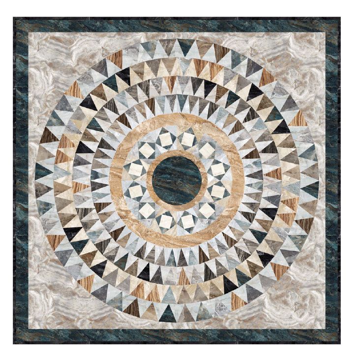Quilt Pattern: San Marco 53" x 53" CLEARANCE