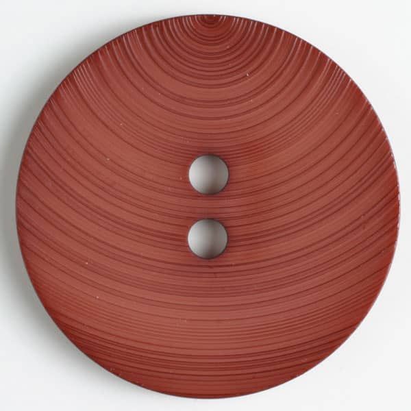 Red Brown Button 2.16" Diameter