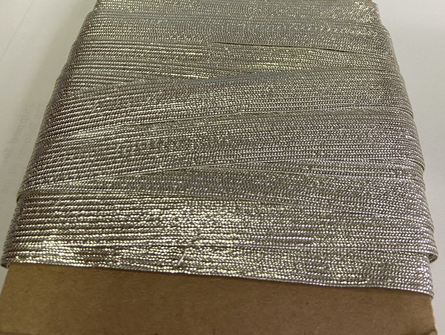 Ribbon Trims Silver Braid 5/8"