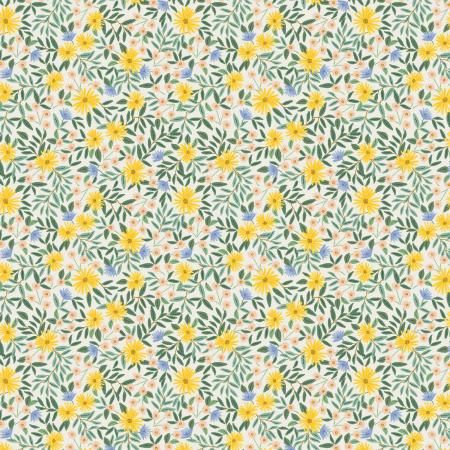 Rifle Paper Co. Daisy Fields-Cream Metallic Bramble