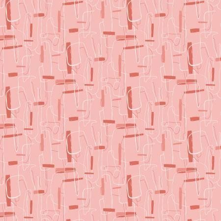 EOB 2 yds RJR Brushstrokes Coral Pink