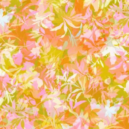 RK Artful Blooms Leaves Honeysuckle