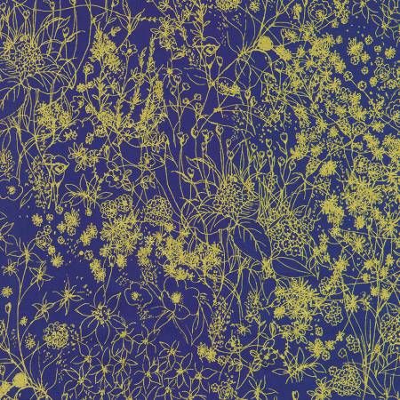 RK Cobalt Bliss Linework Navy Metallic