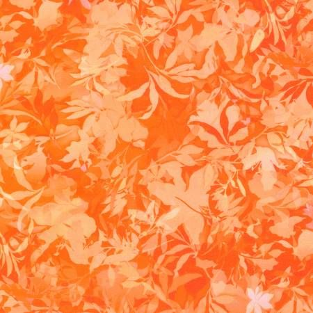 RK Artful Blooms Leaves Peach