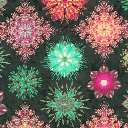 RK Calixta Medallion Charcoal