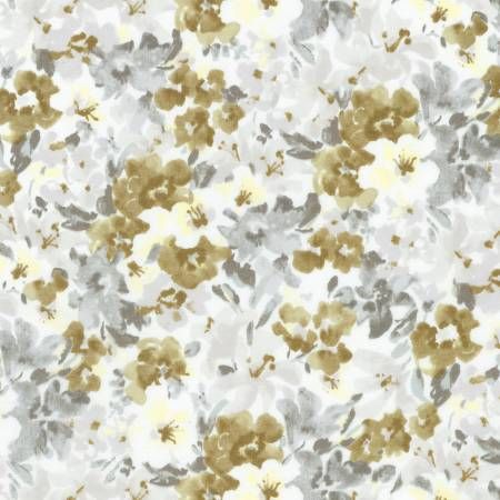 RK Crystal Lawn Packed Florals Natural