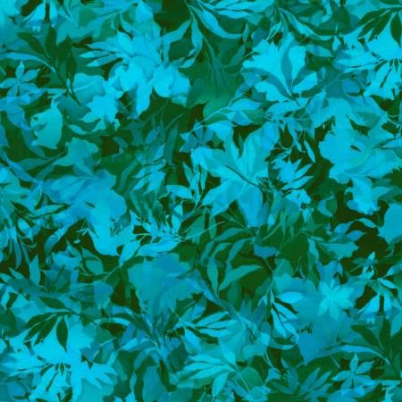 RK Artful Blooms Leaves Lagoon