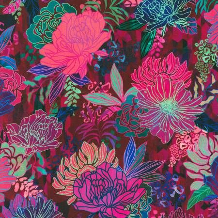 RK Flowers Dahlia 108" Wide Back