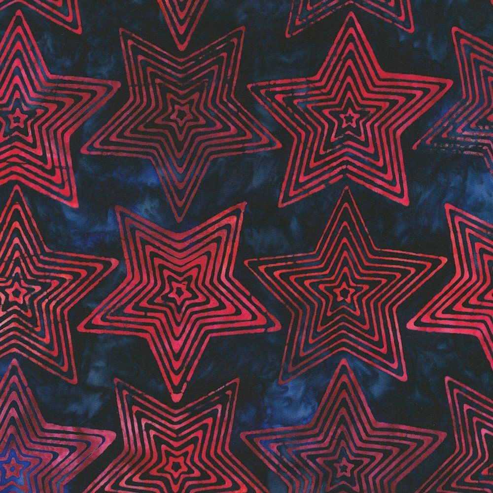 RK Liberty 2 Stars Starry Night Artisan Batiks