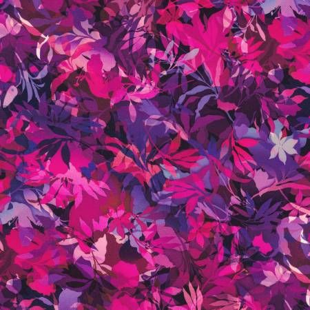RK Artful Blooms Leaves Berry