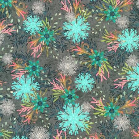 RK Calixta Medallions Charcoal