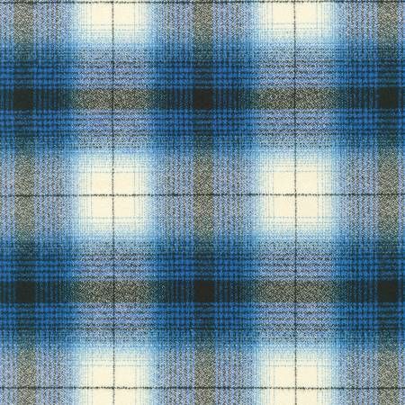RK Mammoth Flannel Plaid Blue Jay