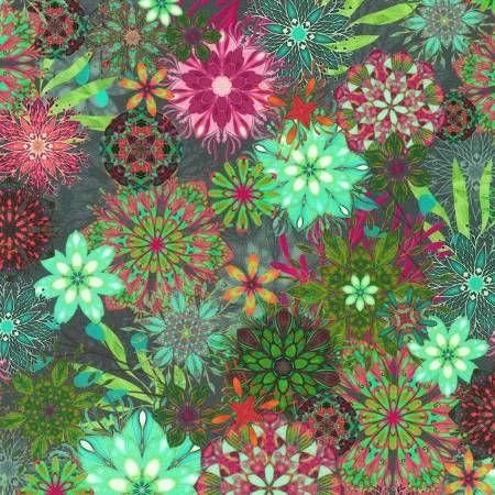 RK Medallions Bouquet 108" Wide Back