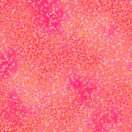 RK Mixed Metallics Dots Coral