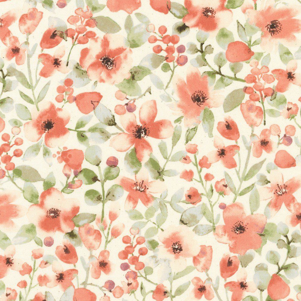 RK Pink and Cream Floral Scatter Grace
