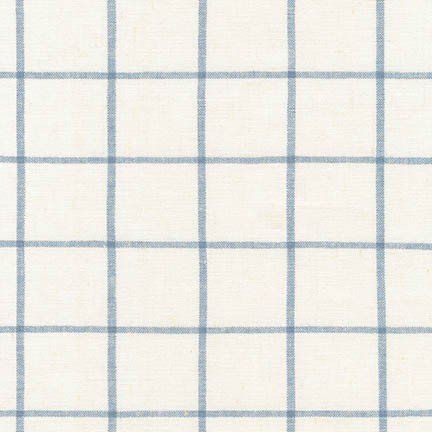 RK Sky Essex Yarn Dyed Linen/Cotton Blend Midweight fabric