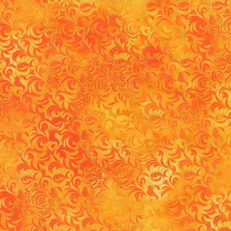 RK Swirls Orange Mixed Metallics