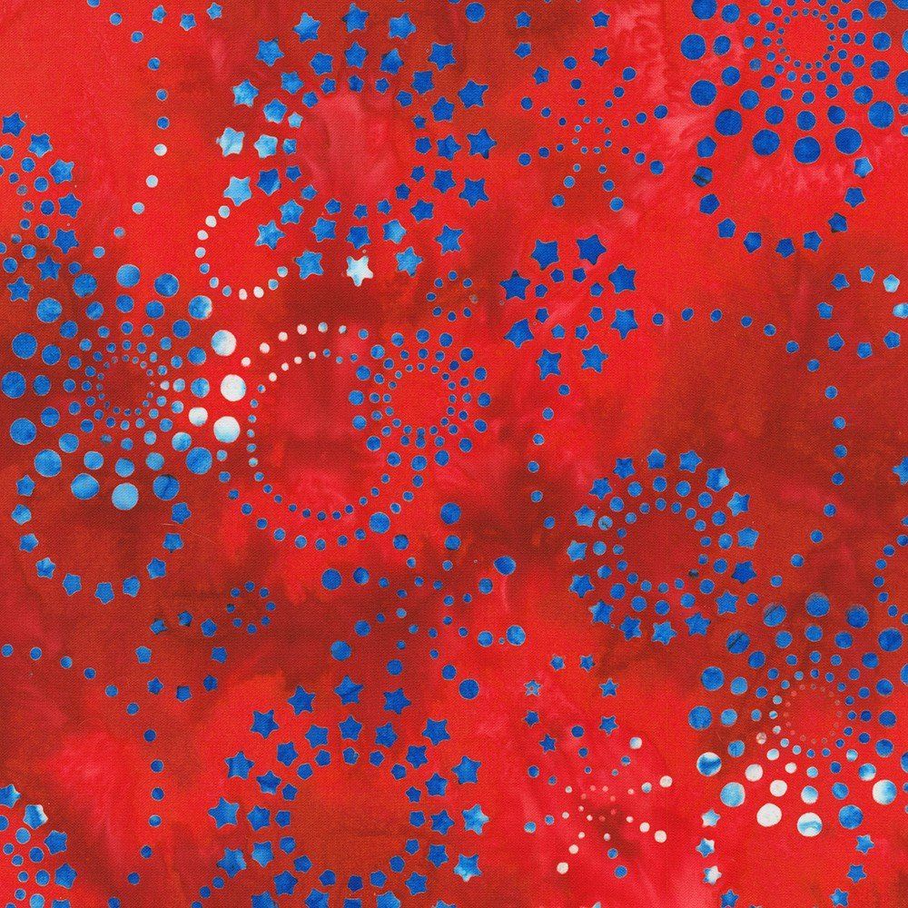 RK Liberty 2 Circles Celebration Artisan Batiks