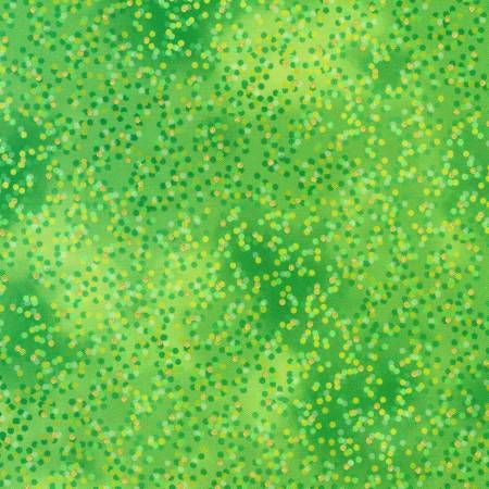 RK Mixed Metallics Dots Moss